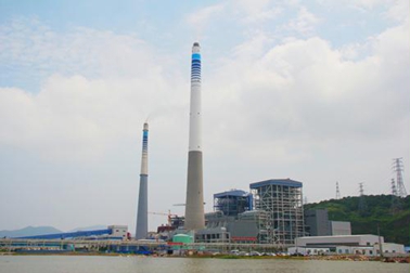 神華國(guó)華舟山電廠全景 神華國(guó)華舟山電廠全景